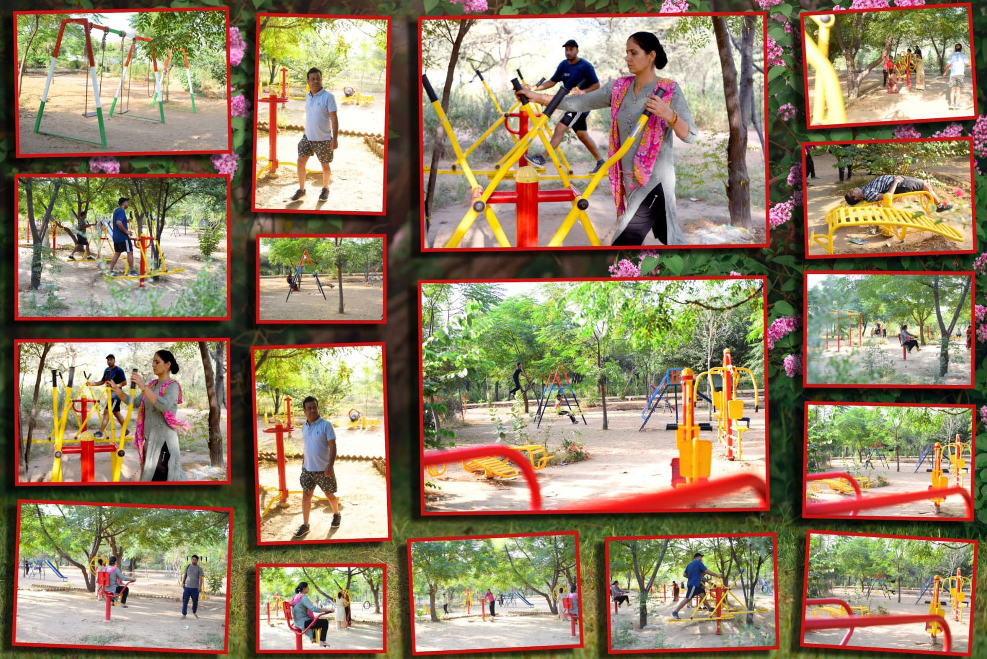 Developed a 13-hectare forest park into a thriving green space with numerous features. Open gym facilities, morning yoga classes.