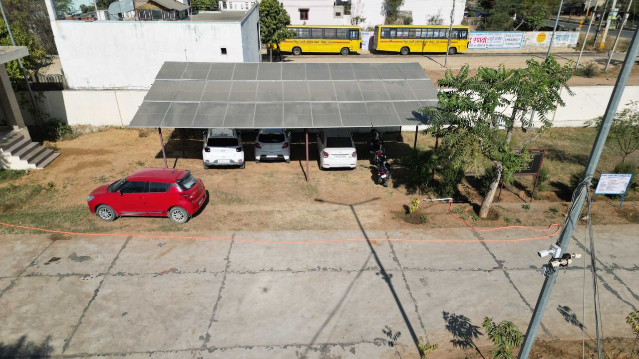 Government Commerce College Sikar - Solar Power Plant