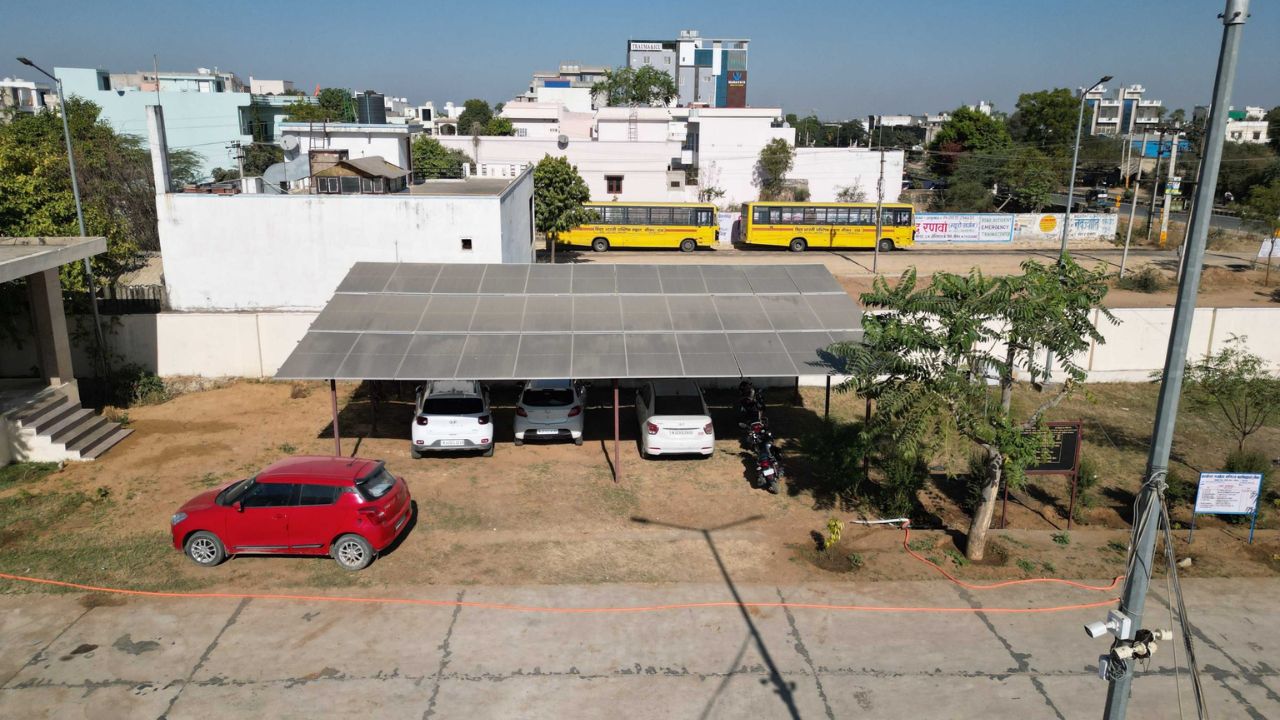 Government Commerce College - Solar Power Plant